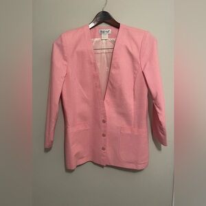 Thyme Maternity Elegant Pink Blazer